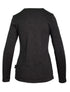 250 Women's Merino Long Sleeve Base Layer Comfort Zone - Dark Mel Grey